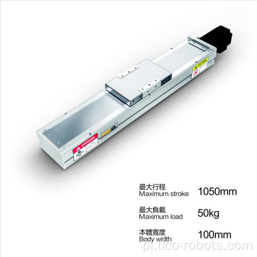 Direct Silnik Drive Drive Screw Linear Guideway